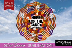 Halloween Quote Wind Spinner Sublimation PNG - Sarcastic Product Image 1