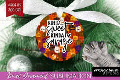 Sarcastic Halloween Quote Ornament PNG - Brush Stroke PNG Product Image 1