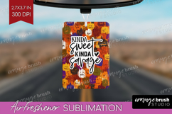 Sarcastic Halloween Quote Air Freshener PNG - Brush Stroke Product Image 1