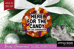 Halloween Quote Ornament PNG - Sarcastic PNG Sublimation Product Image 1