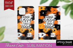 Sarcastic Halloween Quote Phone Case PNG - Brush Stroke Case Product Image 1