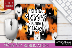 Sarcastic Halloween Quote Mouse Pad Sublimation - Brush PNG Product Image 1
