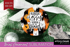Sarcastic Halloween Quote Ornament PNG - Brush Stroke PNG Product Image 1