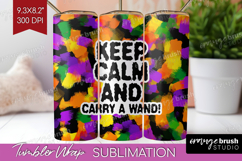 Halloween Quote Tumbler Wrap - Sarcastic Tumbler PNG Product Image 1