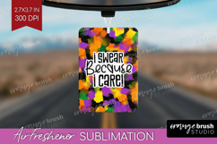 Sarcastic Halloween Quote Air Freshener PNG - Brush Stroke Product Image 1