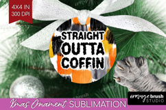 Halloween Quote Ornament PNG - Sarcastic PNG Sublimation Product Image 1