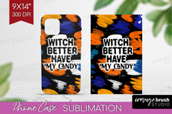 Halloween Quote Phone Case PNG - Sarcastic Case PNG Product Image 1