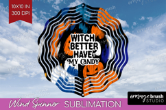 Halloween Quote Wind Spinner Sublimation PNG - Sarcastic Product Image 1