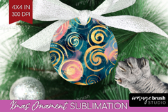 Brush Stroke Ornament PNG - Abstract PNG Sublimation Product Image 1