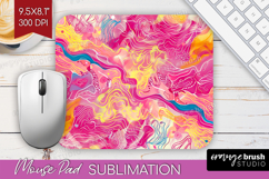 Brush Stroke Mouse Pad Sublimation - Abstract Mousepad PNG Product Image 1