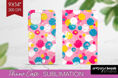 Brush Stroke Phone Case PNG - Abstract Case PNG Sublimation Product Image 1
