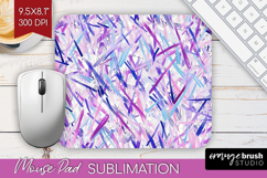 Brush Stroke Mouse Pad Sublimation - Abstract Mousepad PNG Product Image 1