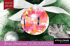 Brush Stroke Ornament PNG - Abstract PNG Sublimation Product Image 1