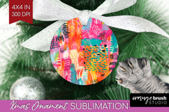 Brush Stroke Ornament PNG - Abstract PNG Sublimation Product Image 1