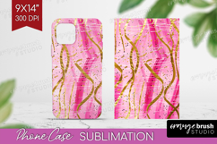 Brush Stroke Phone Case PNG - Abstract Case PNG Sublimation Product Image 1