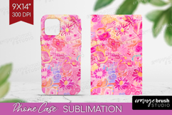 Brush Stroke Phone Case PNG - Abstract Case PNG Sublimation Product Image 1