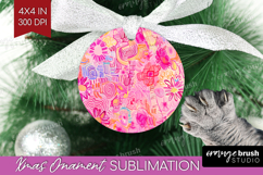 Brush Stroke Ornament PNG - Abstract PNG Sublimation Product Image 1