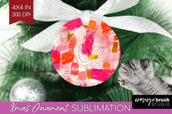 Brush Stroke Ornament PNG - Abstract PNG Sublimation Product Image 1