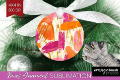 Brush Stroke Ornament PNG - Abstract PNG Sublimation Product Image 1