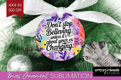 Funny Sarcastic Quote Ornament PNG - Inspirational PNG Product Image 1