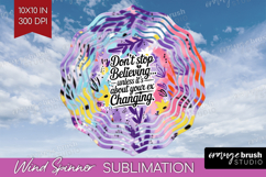 Funny Sarcastic Quote Wind Spinner Sublimation PNG - Round Product Image 1