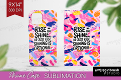 Funny Sarcastic Quote Phone Case PNG - Inspirational Case Product Image 1