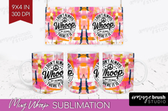 Sarcastic Quote Mug Wrap - Brush Stroke Mug PNG Sublimation Product Image 1