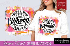 Sarcastic Quote Square Tshirt Background - Brush Stroke PNG Product Image 1