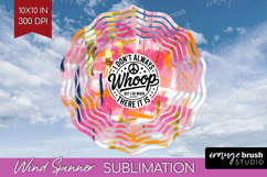 Sarcastic Quote Wind Spinner Sublimation PNG - Brush Stroke Product Image 1
