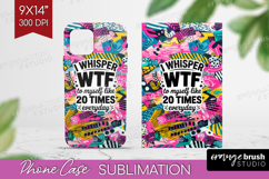 Sarcastic Quote Phone Case PNG - Brush Stroke Case PNG Product Image 1