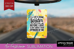 Sarcastic Quote Air Freshener PNG - Brush Stroke PNG Product Image 1