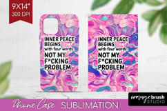 Sarcastic Quote Phone Case PNG - Brush Stroke Case PNG Product Image 1