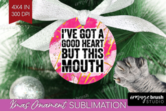 Sarcastic Quote Ornament PNG - Brush Stroke PNG Sublimation Product Image 1