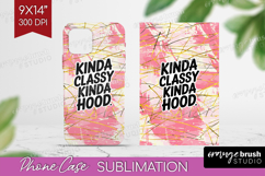Sarcastic Quote Phone Case PNG - Brush Stroke Case PNG Product Image 1