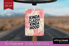 Sarcastic Quote Air Freshener PNG - Brush Stroke PNG Product Image 1