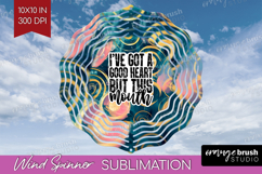 Sarcastic Quotes Quote Wind Spinner Sublimation PNG - Brush Product Image 1