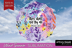 Sarcastic Quotes Quote Wind Spinner Sublimation PNG - Brush Product Image 1