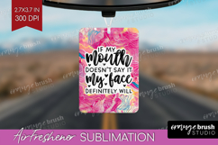 Sarcastic Quotes Quote Air Freshener PNG - Brush Stroke PNG Product Image 1