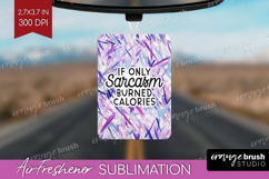 Sarcastic Quotes Quote Air Freshener PNG - Brush Stroke PNG Product Image 1