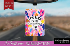 Sarcastic Quotes Quote Air Freshener PNG - Brush Stroke PNG Product Image 1