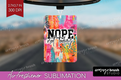 Sarcastic Quotes Quote Air Freshener PNG - Brush Stroke PNG Product Image 1