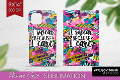 Sarcastic Quotes Quote Phone Case PNG - Brush Stroke Case Product Image 1