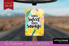 Sarcastic Quotes Quote Air Freshener PNG - Brush Stroke PNG Product Image 1
