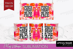 Sarcastic Quotes Quote Mug Wrap - Brush Stroke Mug PNG Product Image 1