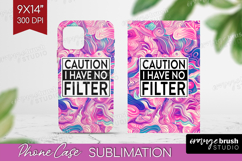 Sarcastic Quotes Quote Phone Case PNG - Brush Stroke Case Product Image 1