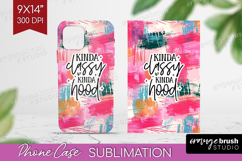 Sarcastic Quotes Quote Phone Case PNG - Brush Stroke Case Product Image 1
