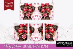 Brussels Griffon Valentine Mug Wrap Valentines Day Mug PNG Product Image 1
