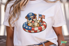 Patriotic Dog Collection PNG Product Image 2