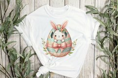 Bunny Peeking Sublimation Clipart Product Image 2