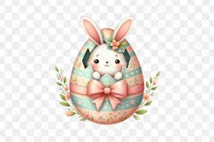 Bunny Peeking Sublimation Clipart Product Image 3